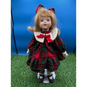 Heritage Dolls Vintage Authentic Collector’s Stuffed Girl - Porcelain